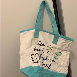 Indigo tote bag